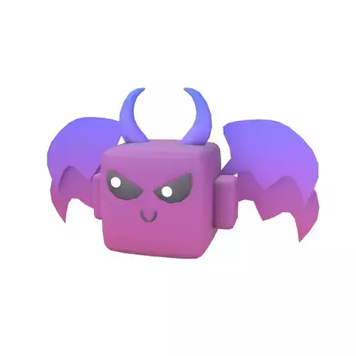Devil Type Game Asset Pet Character v2 003