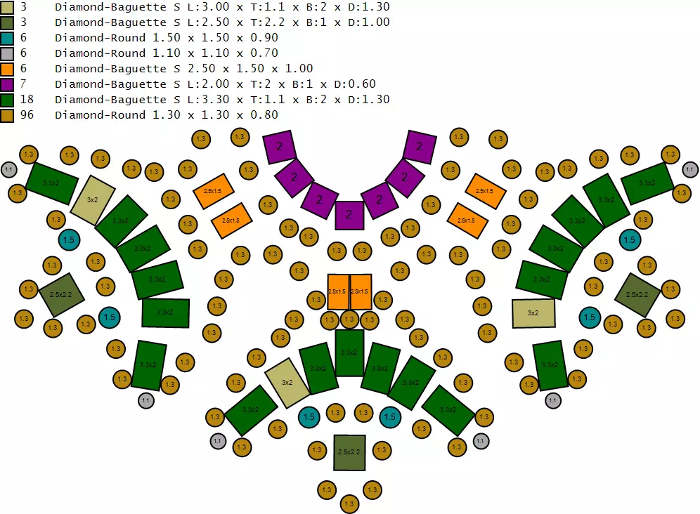 Snowflake Pendant 3D print model_6