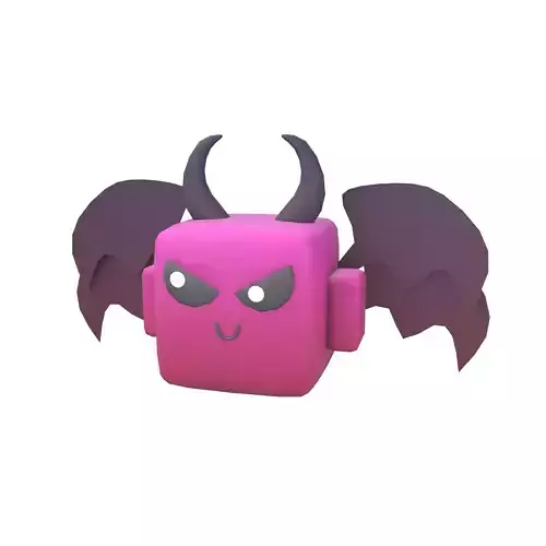 Devil Type Game Asset Pet Character v2 004