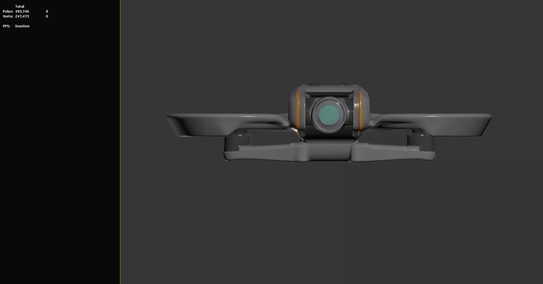 DJI Avata 2 - 3D Printable - STL - PBR Corona Renderer Ready 3D model_1