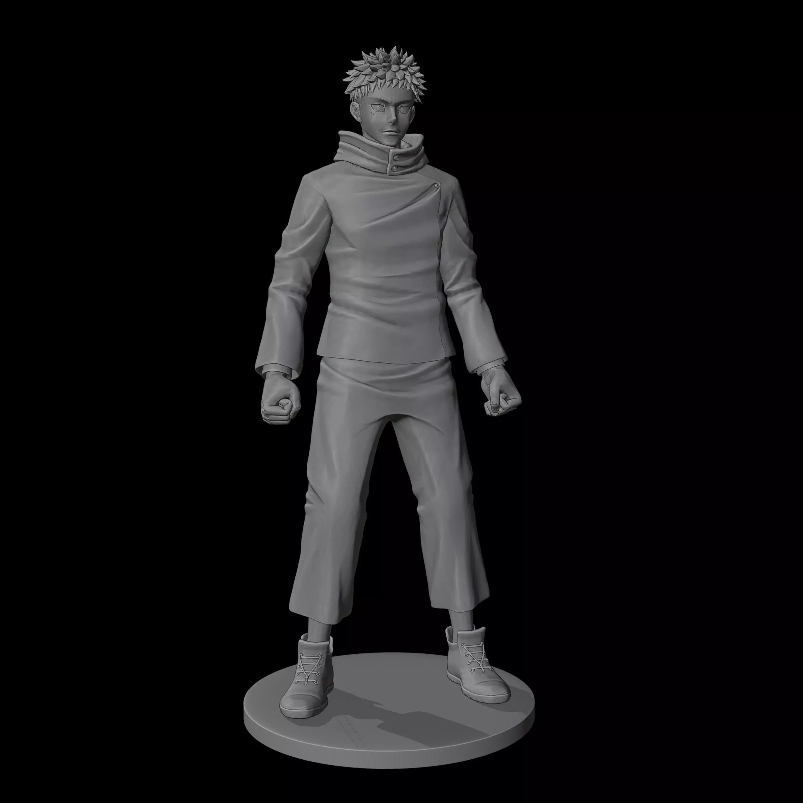 Yuji Itadori 3D print model_1