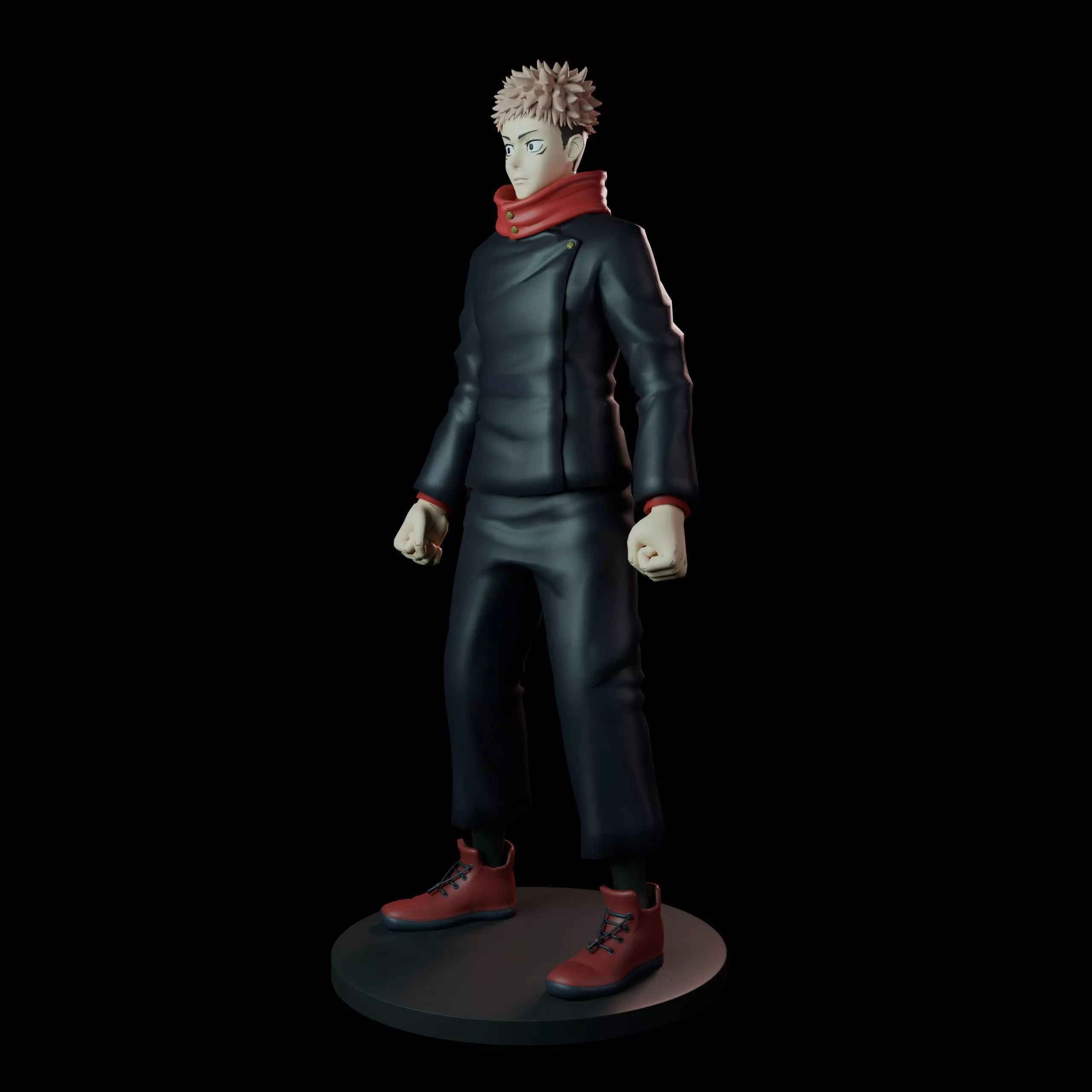 Yuji Itadori 3D print model_2