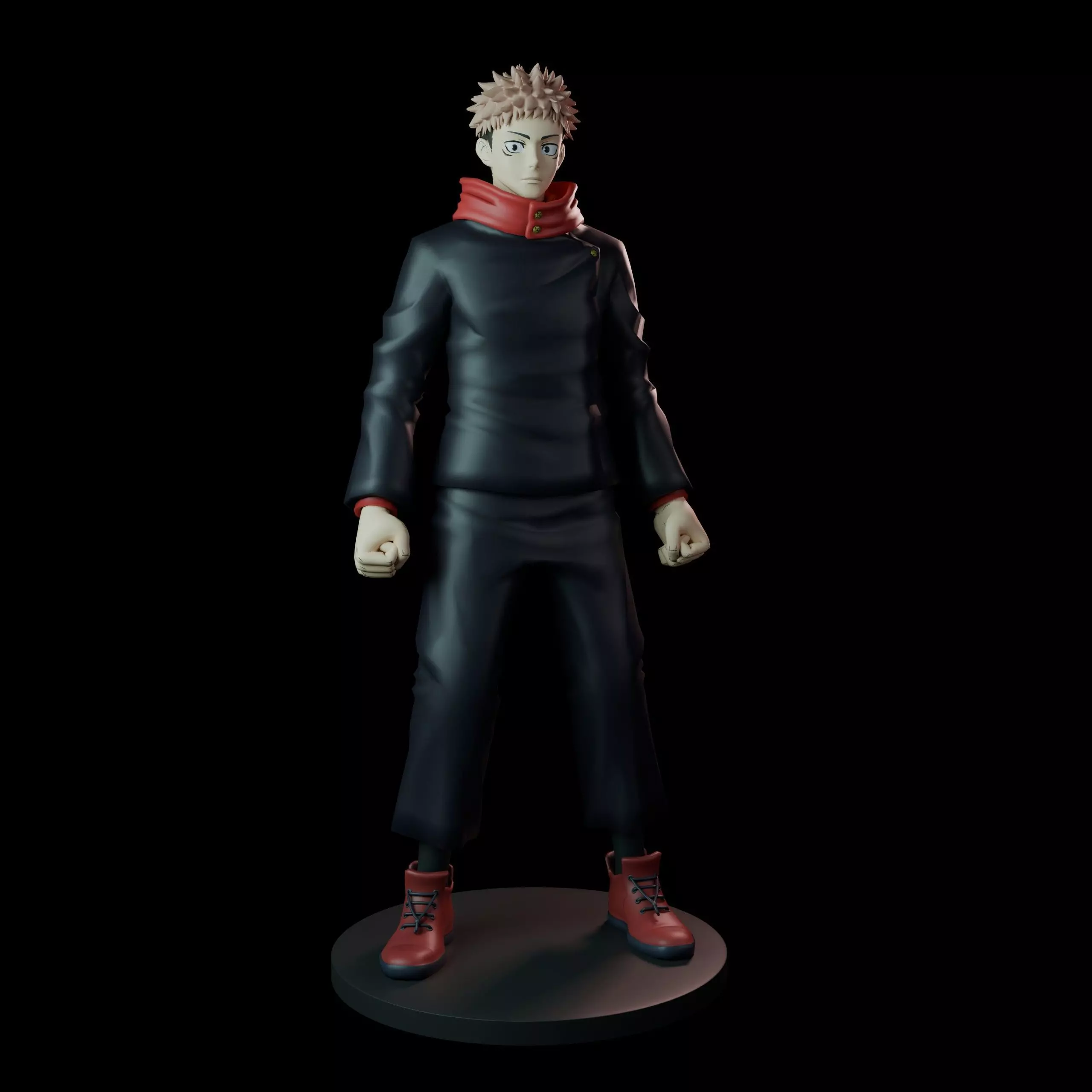 Yuji Itadori 3D print model_0