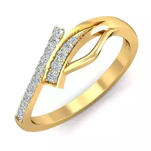Buy Glitter Wave Ring Online