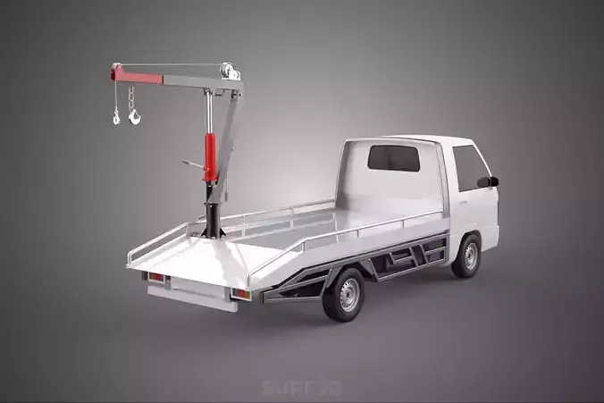 CRANE LIFTING SWIVEL WINCH HOIST JIB HOOK FLATBED TRUCK PICKUP