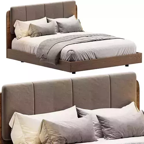 Bed Ditre Italia Claire 3D model