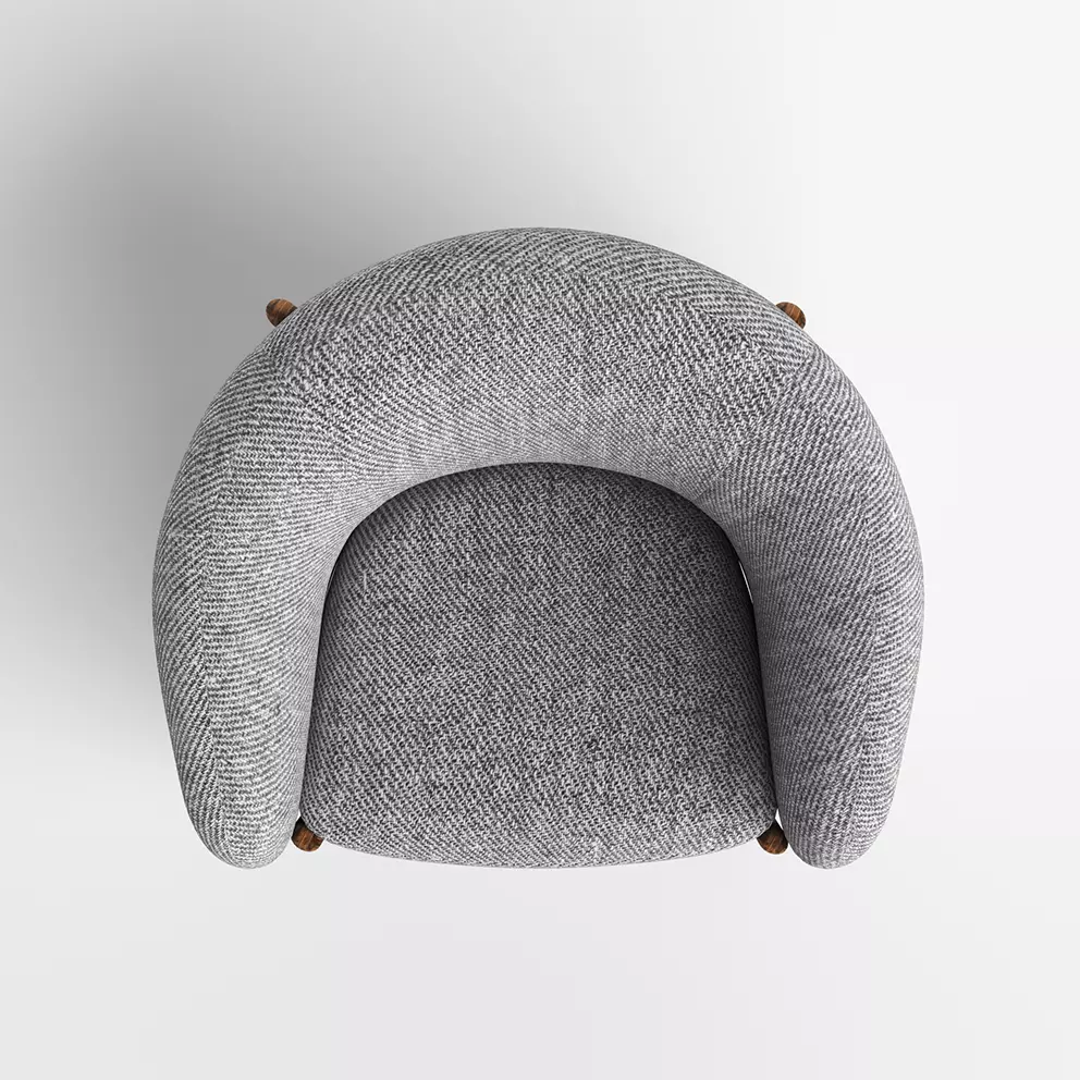 cocktail chair 3D model_3