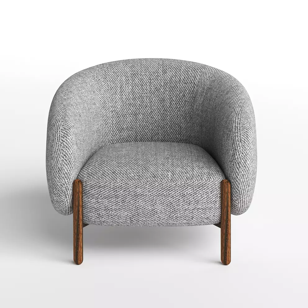 cocktail chair 3D model_0