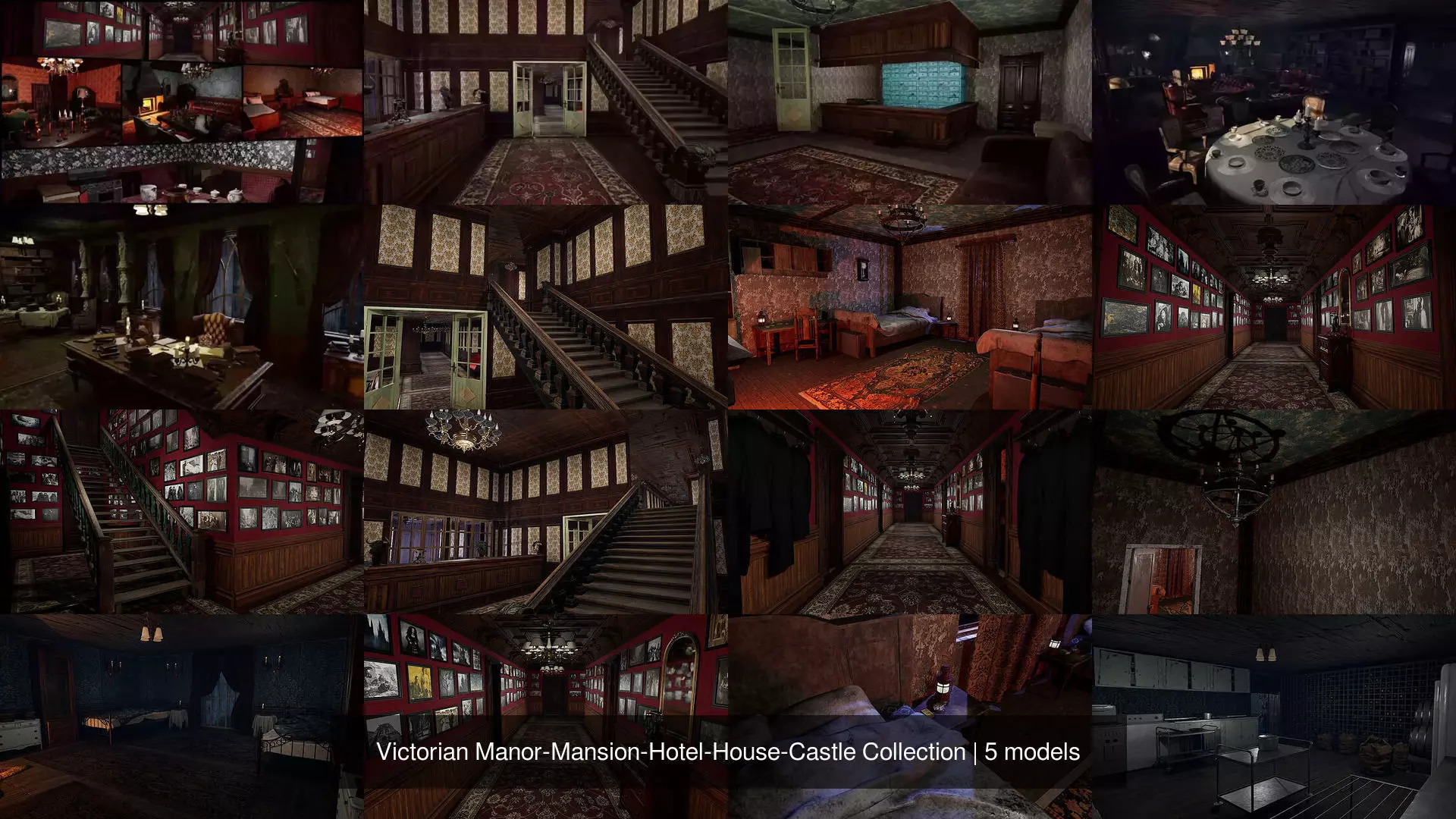 Victorian Manor-Mansion-Hotel-House-Castle Collection _0