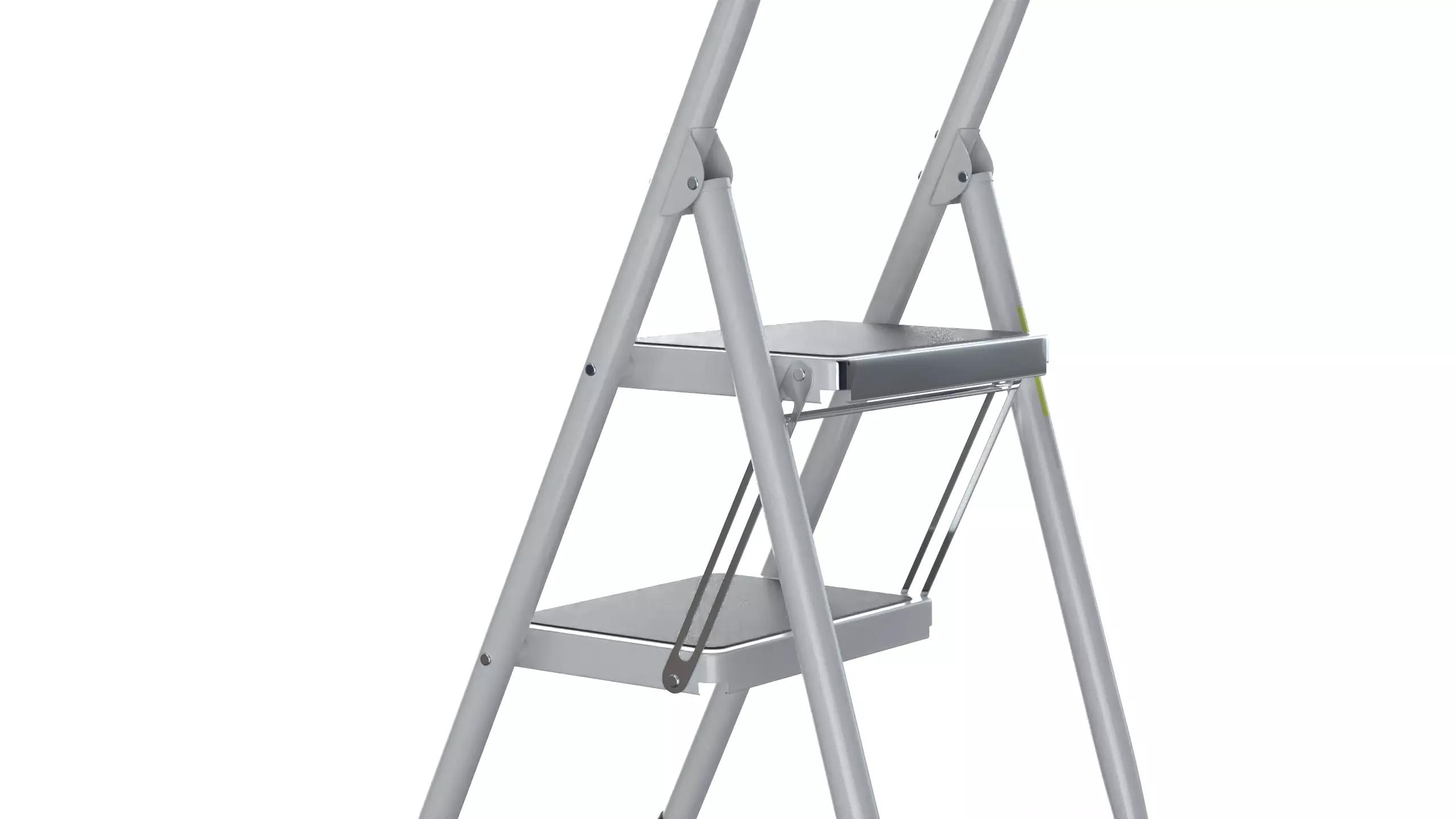 Foldable Ladder 3D model_4