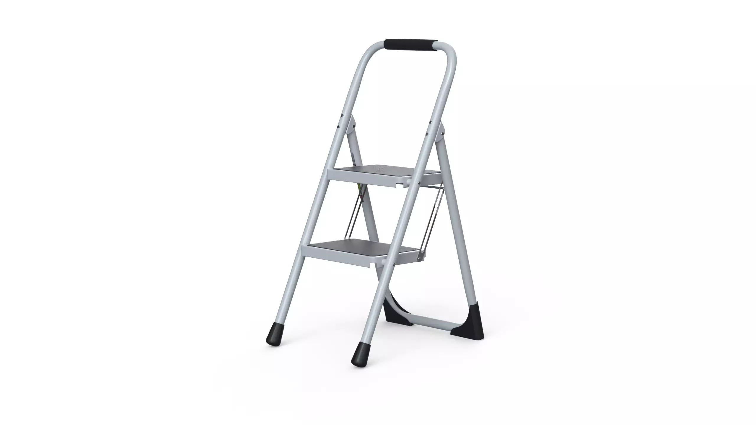 Foldable Ladder 3D model_2