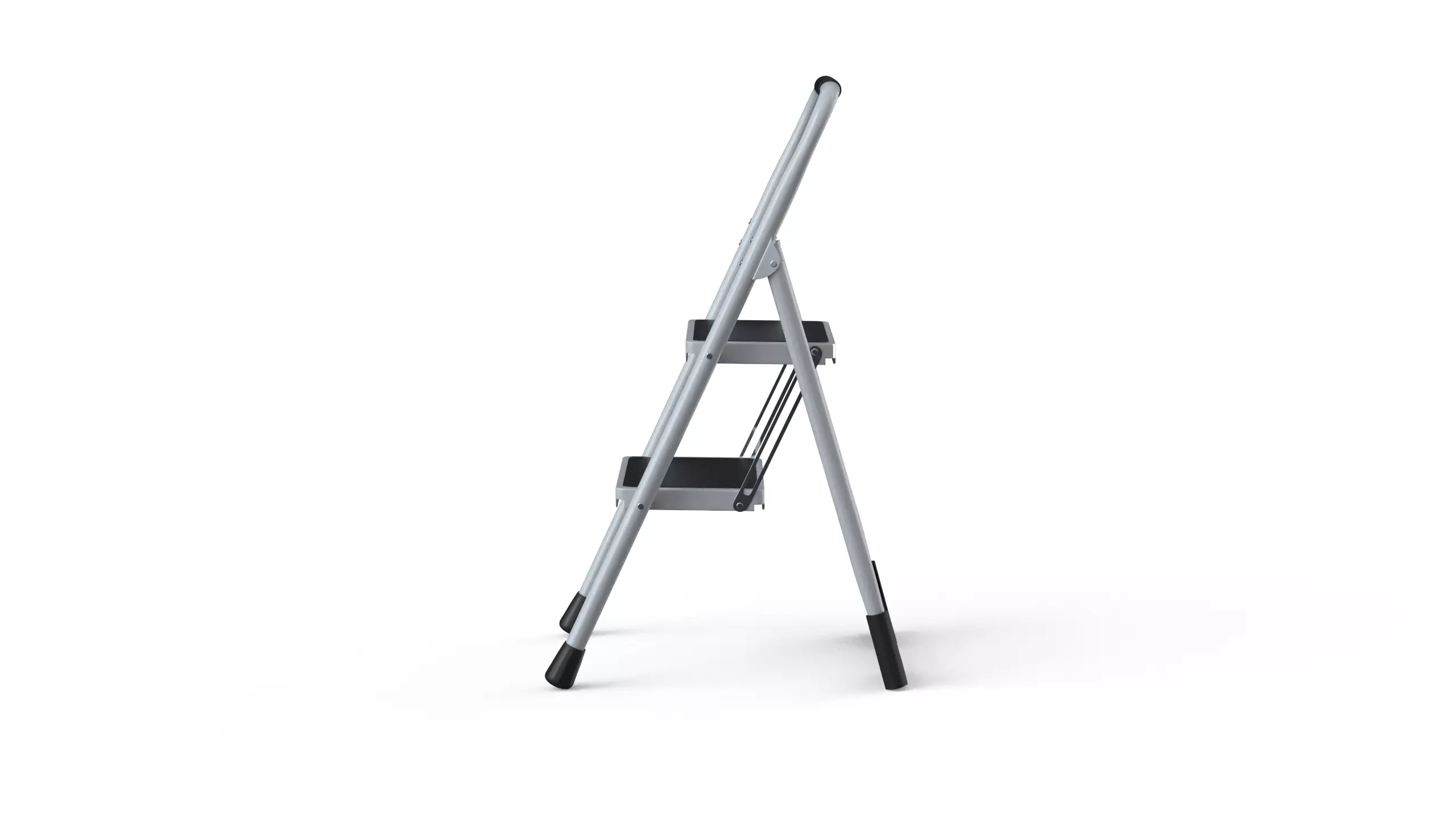 Foldable Ladder 3D model_3