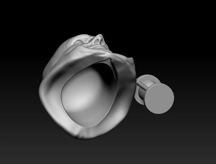 Hourman Headsculpt for Action Figures 3D print model_4