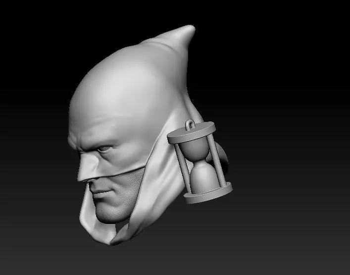 Hourman Headsculpt for Action Figures 3D print model_2