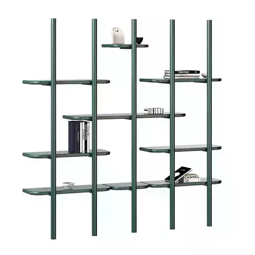 Anam Wall-mounted Bookcase by Saba Italia