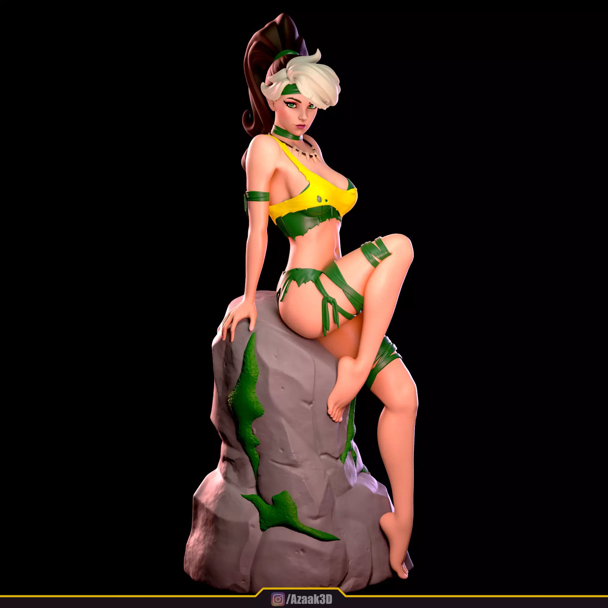 Savage Lands Rogue 3D print model_0