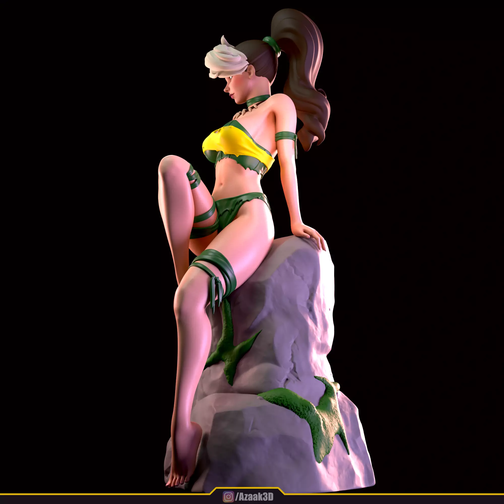 Savage Lands Rogue 3D print model_1
