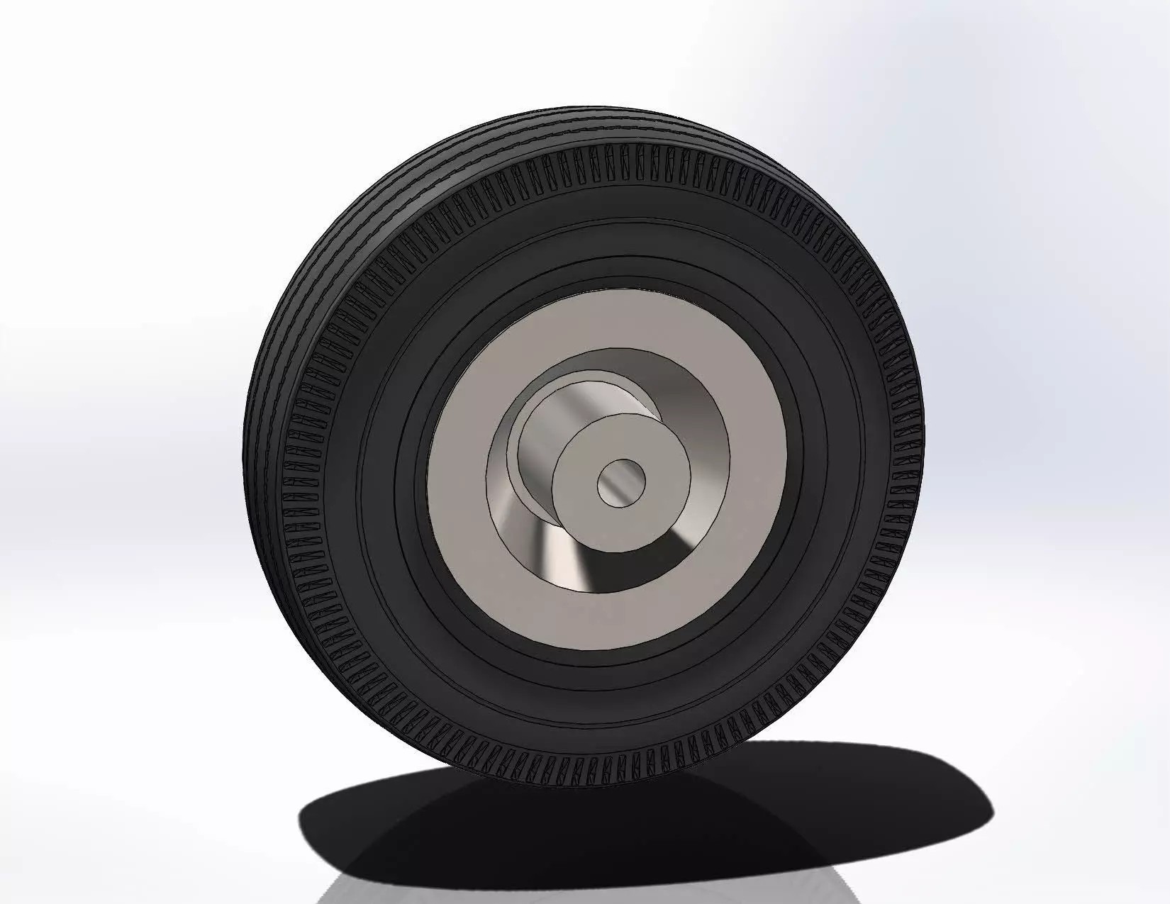 Wheel Oldsmobile Starfire 1964 for scale model 3D print model_6