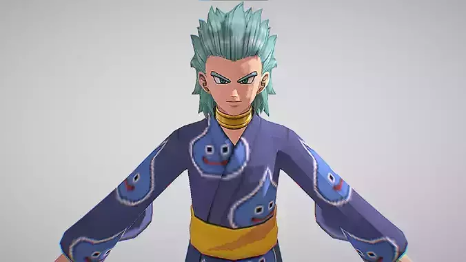 Kantis - Yukata - Dragon Quest X