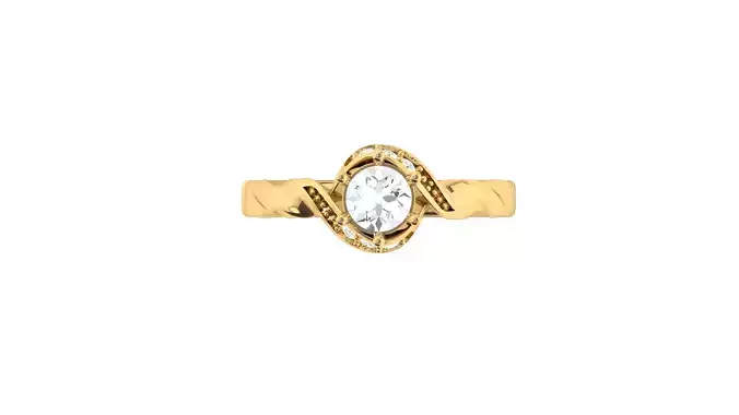 Floral Delight Diamond Ring Online Shopping