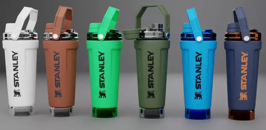 Stanley Activate Shaker Bottle 3D model_14