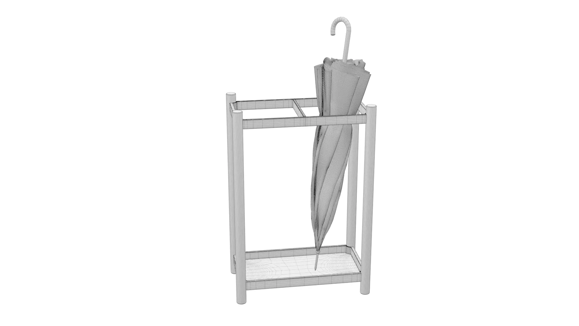 Audra Umbrella Stand 3D model_3