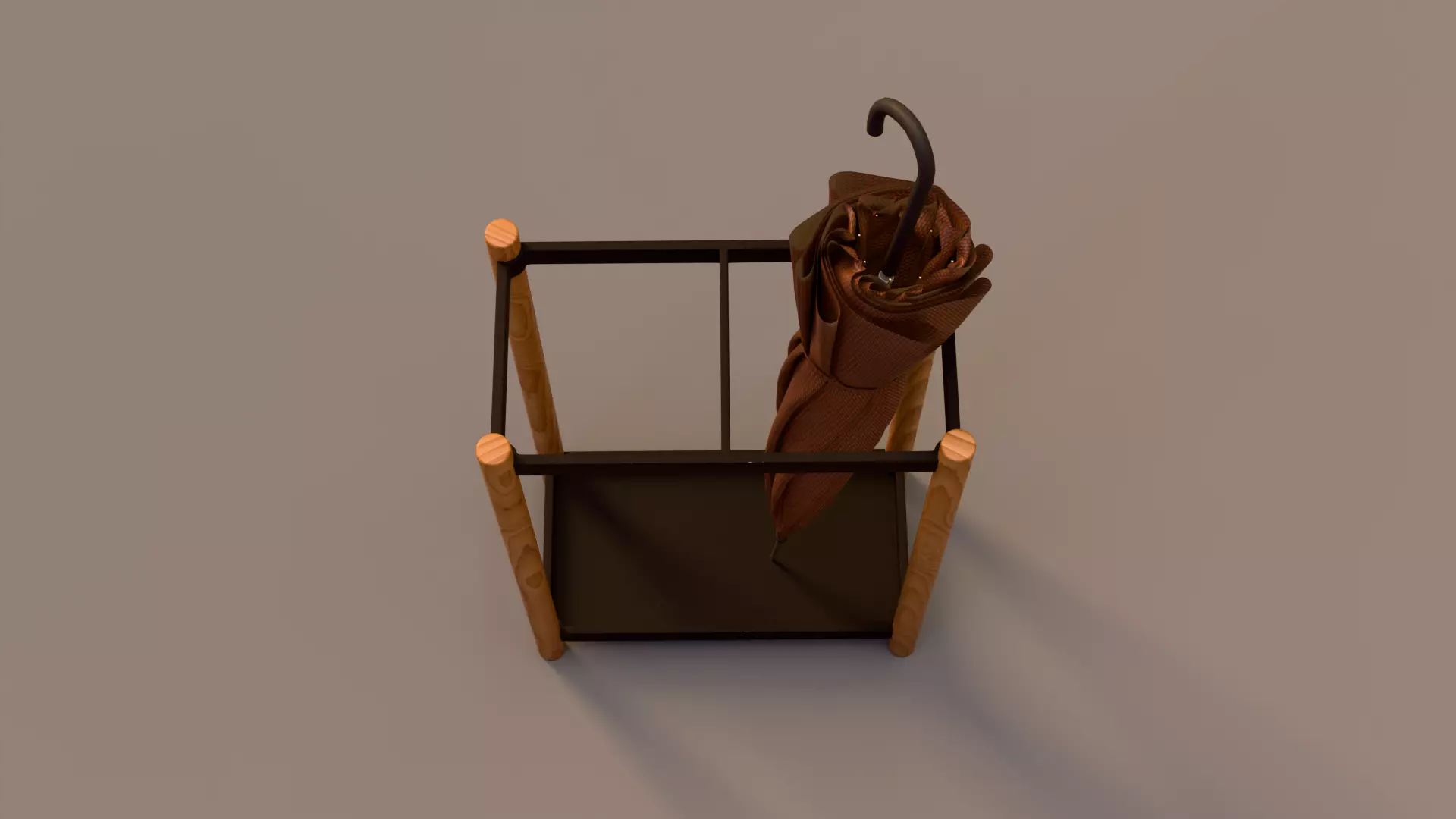 Audra Umbrella Stand 3D model_5