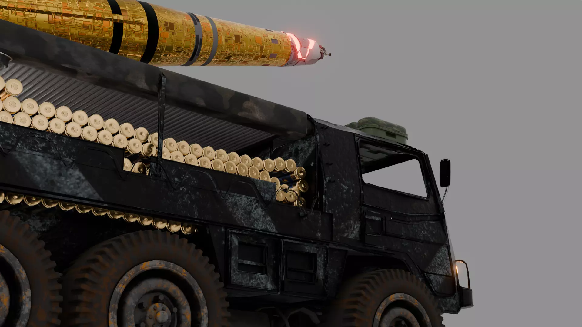 military vehicle 3D model_3