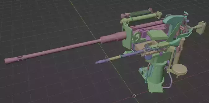 2 cm mount for  German Leichter Panzerspahwagen   222