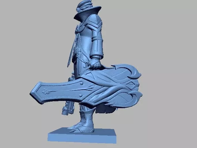 Granger MLBB Inspired 3D Printable Model STL 3D model 3D printable