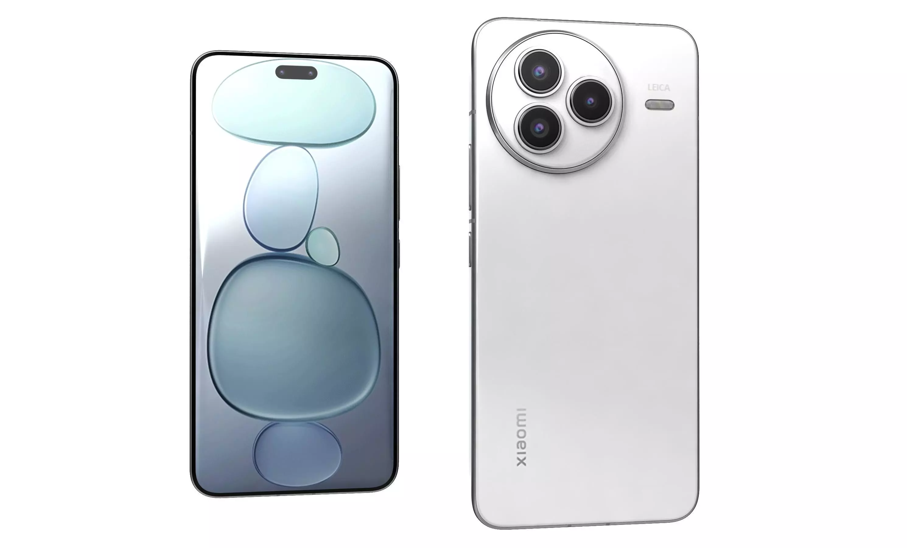 Xiaomi Civi 5 Pro White 3D model_0