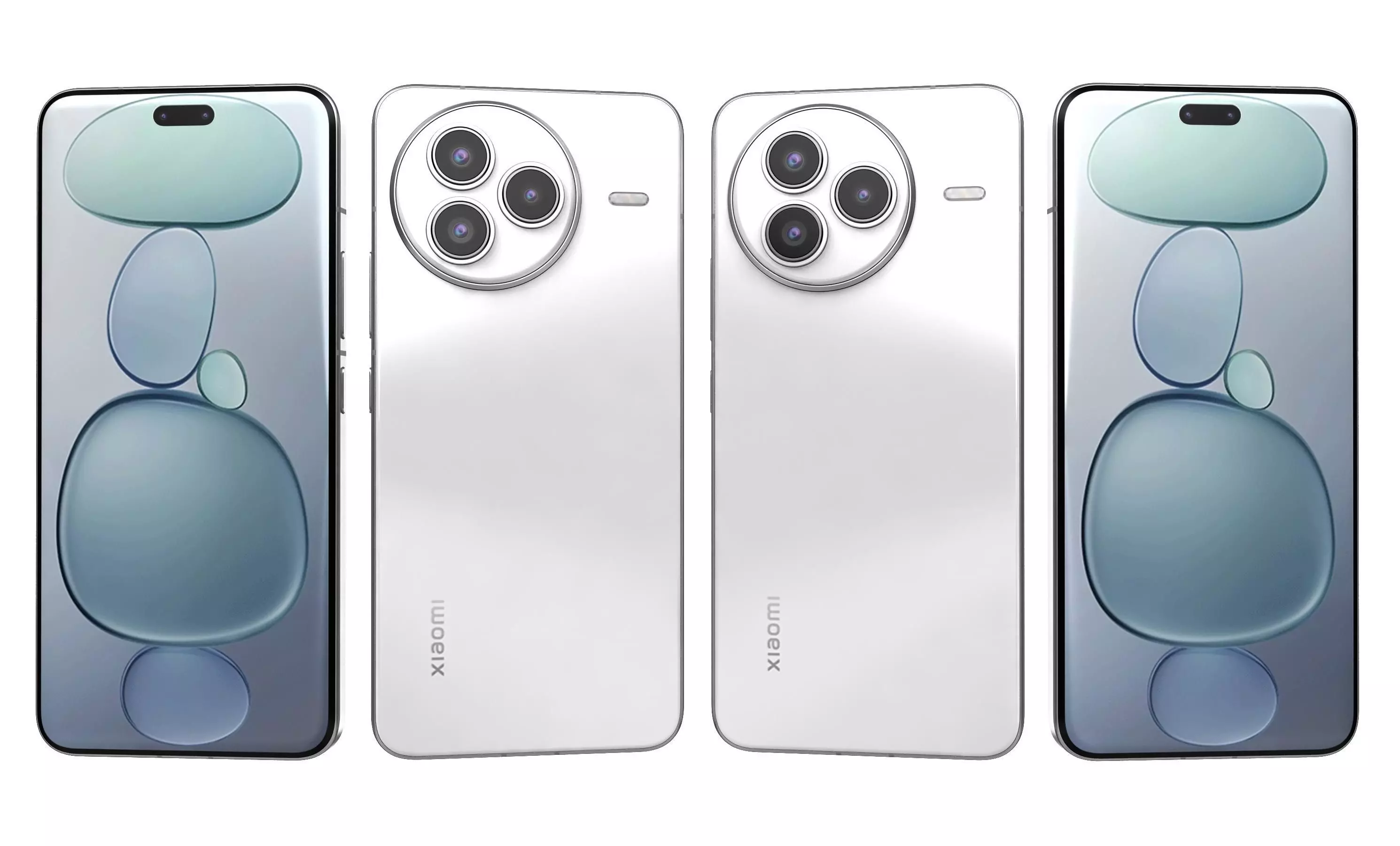 Xiaomi Civi 5 Pro White 3D model_26