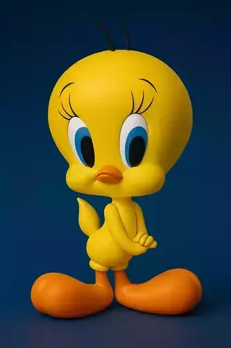 Tweety Bird From Looney Tunes 3D print model