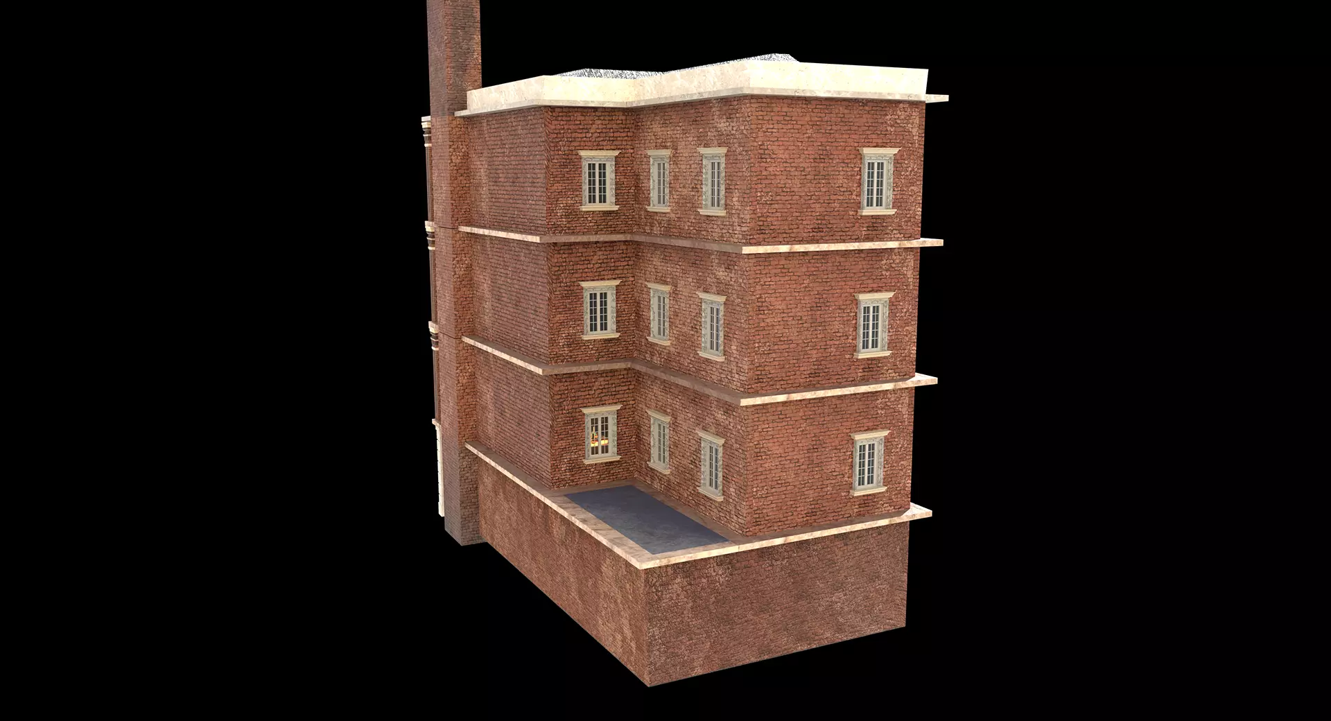 221b Baker Street Consulting Room - London 3D model_57