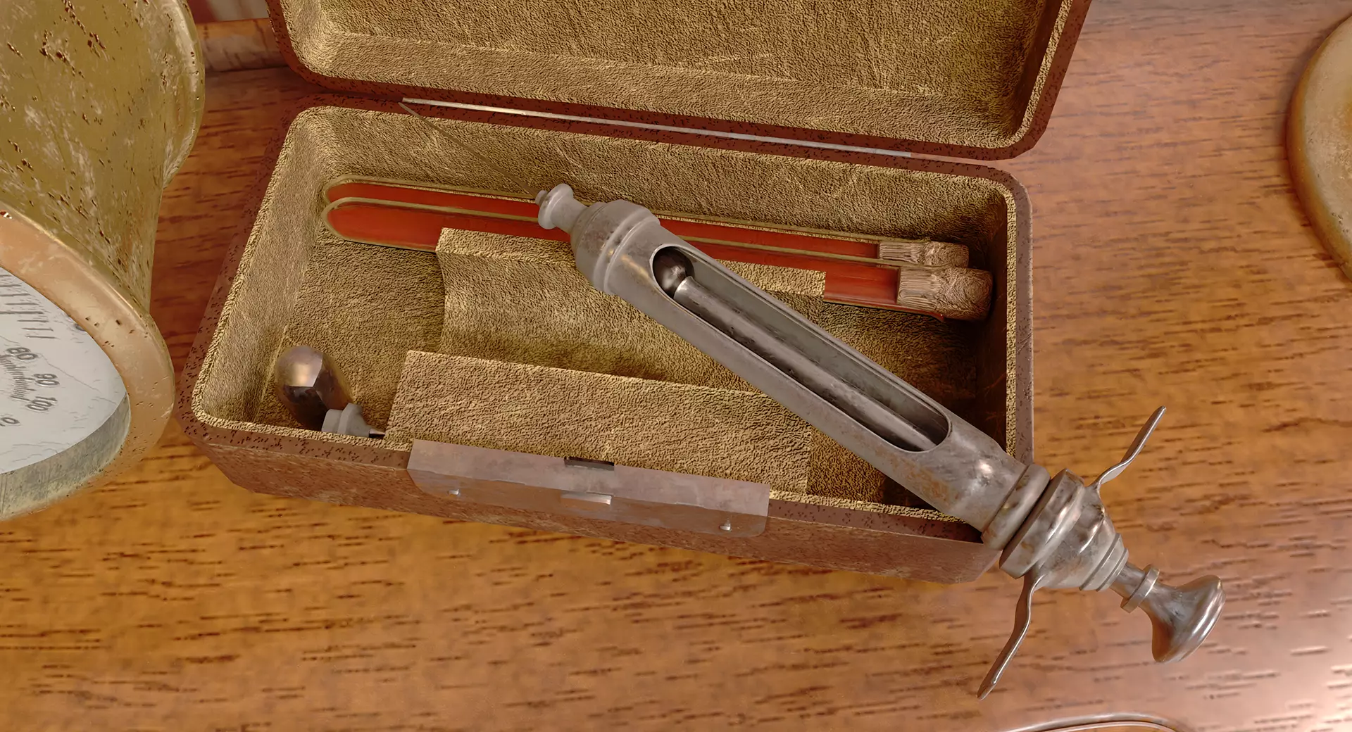 221b Baker Street Consulting Room - London 3D model_35