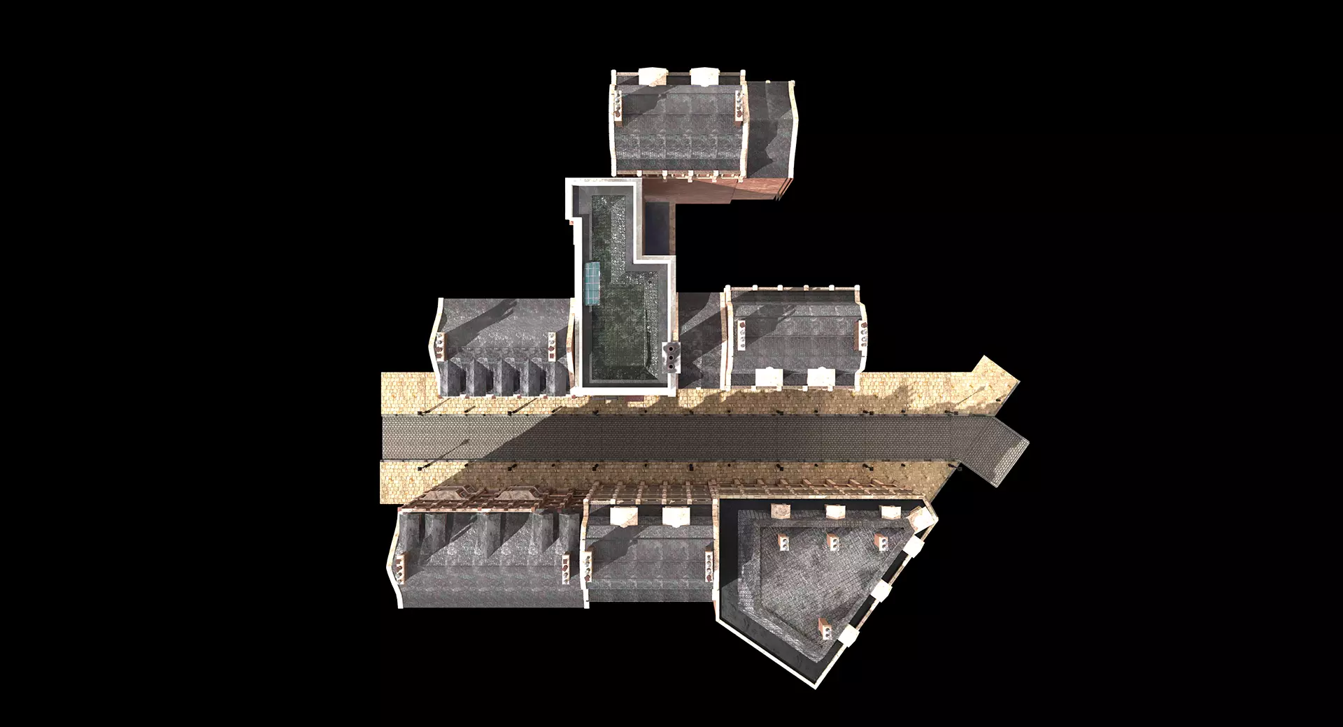 221b Baker Street Consulting Room - London 3D model_53