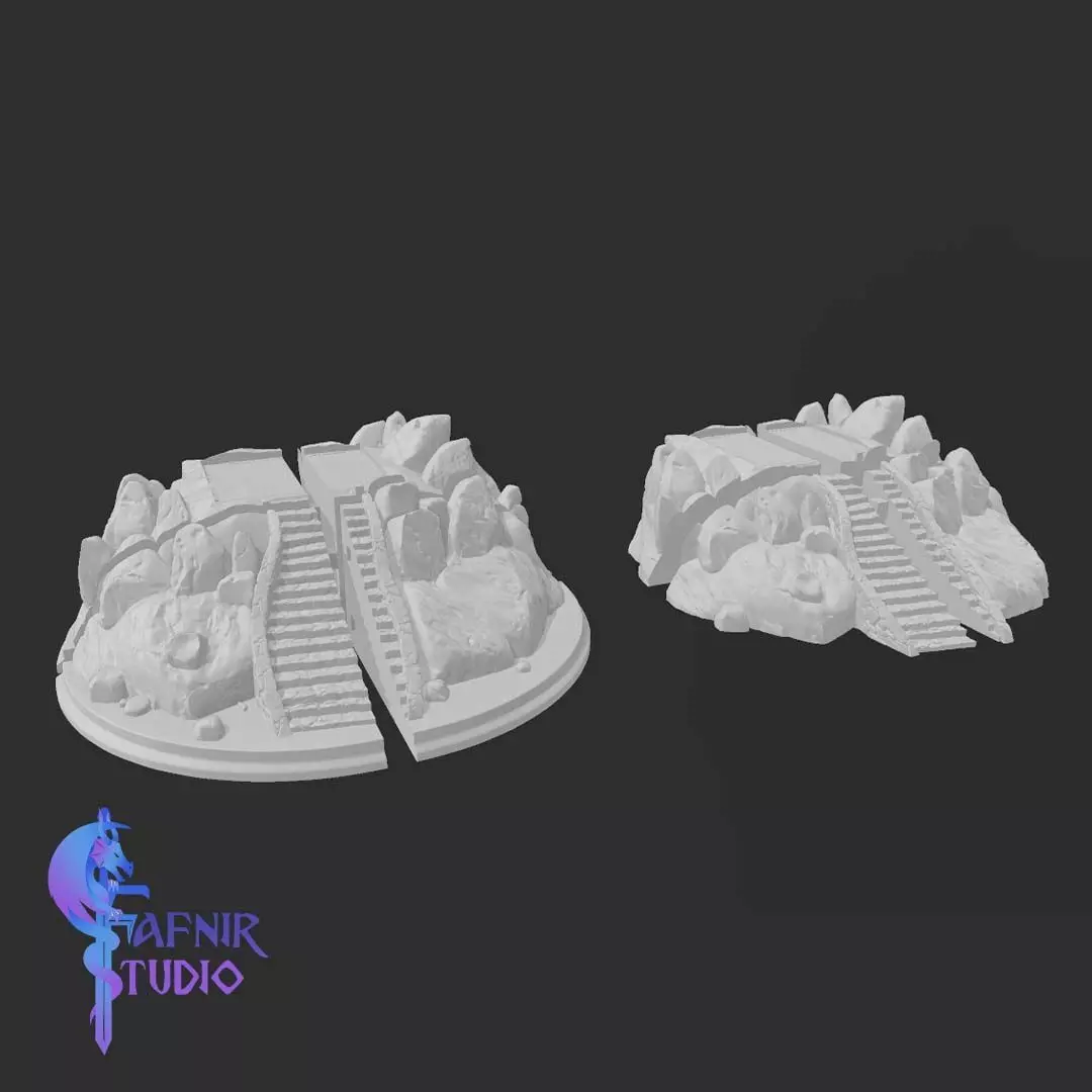 MEDIEVAL TOWER - TABLETOP 3D print model_9