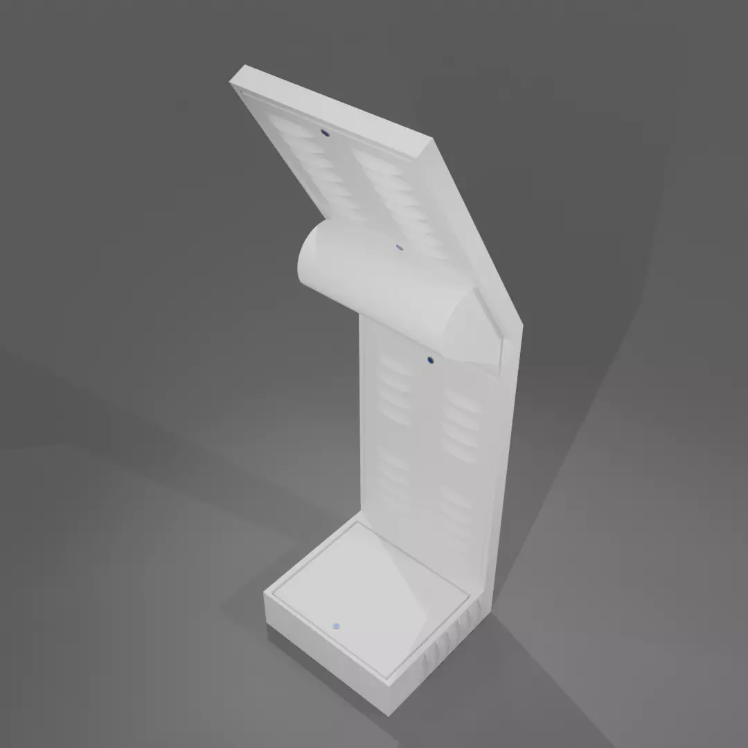 Digital Kiosk - Real World Scale 3D model_9
