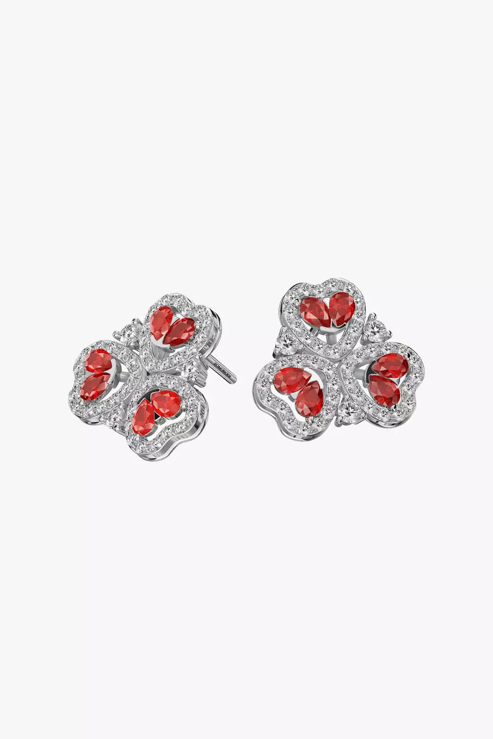 Golyar Earrings Timeless Blossoms of Elegance 3D print model