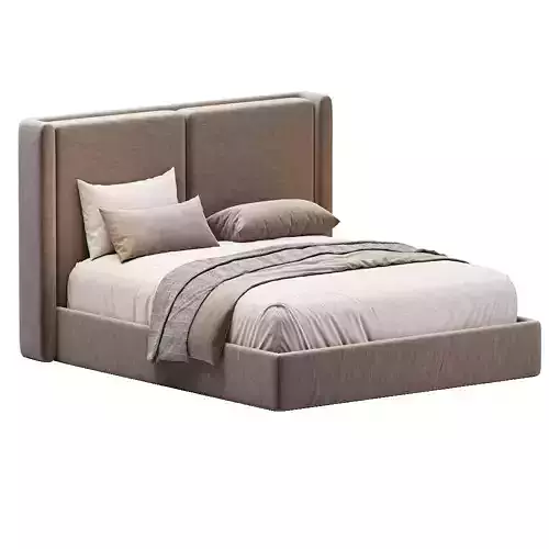 Bed TOSKANA 3D model