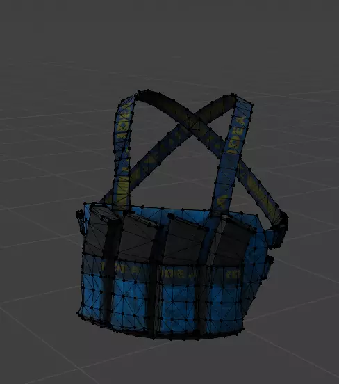 Idea rig from escape from tarkov Free low-poly 3D model