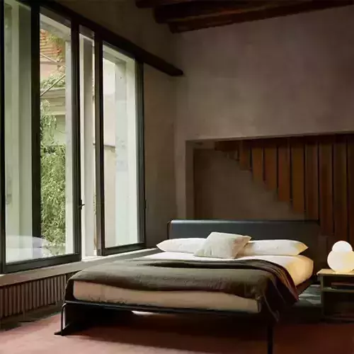 Arc Rail Minimal Bed 3D Model 3D model