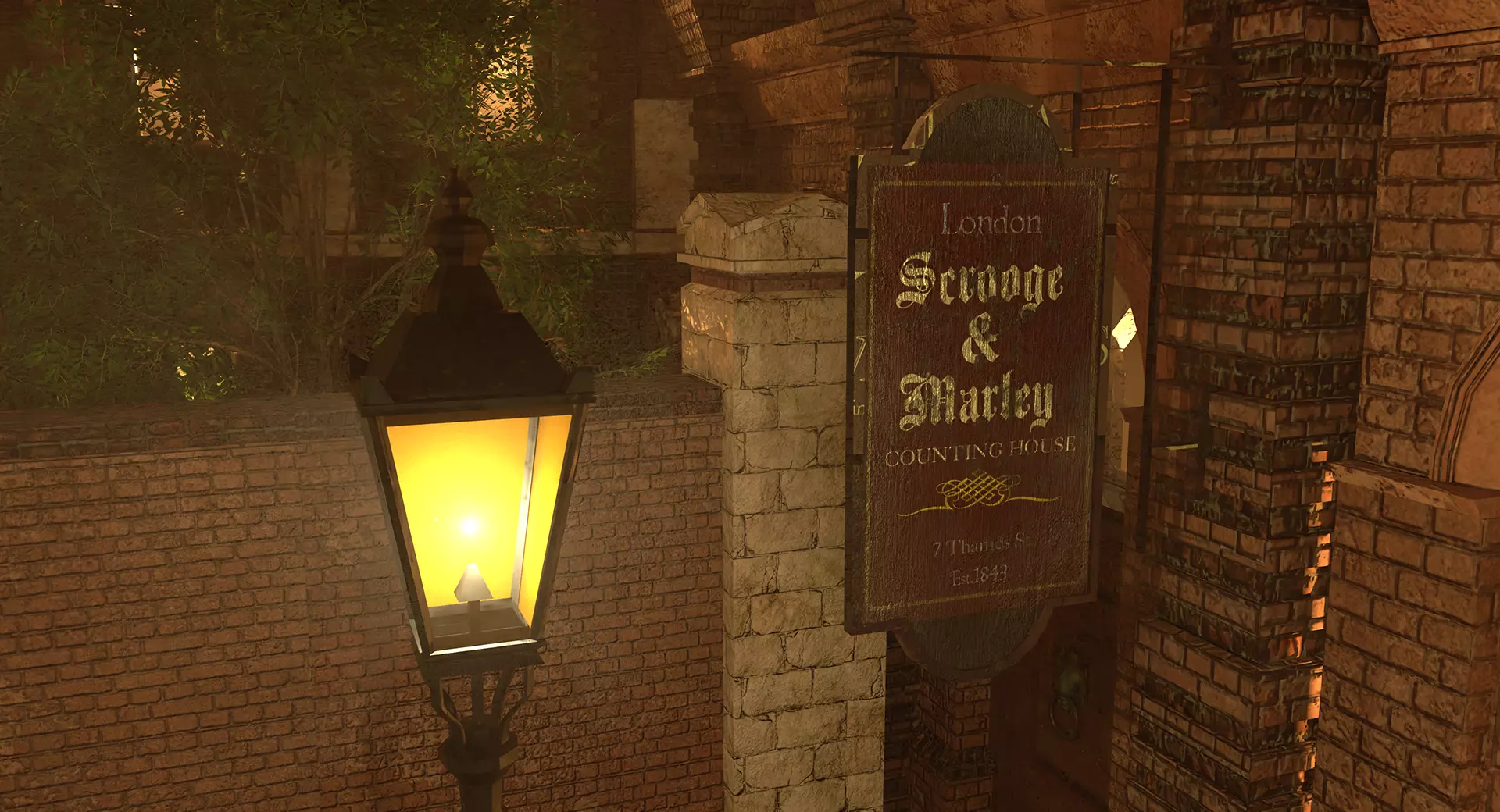 221b Baker Street Consulting Room and Victorian London Asset Pak 3D model_98