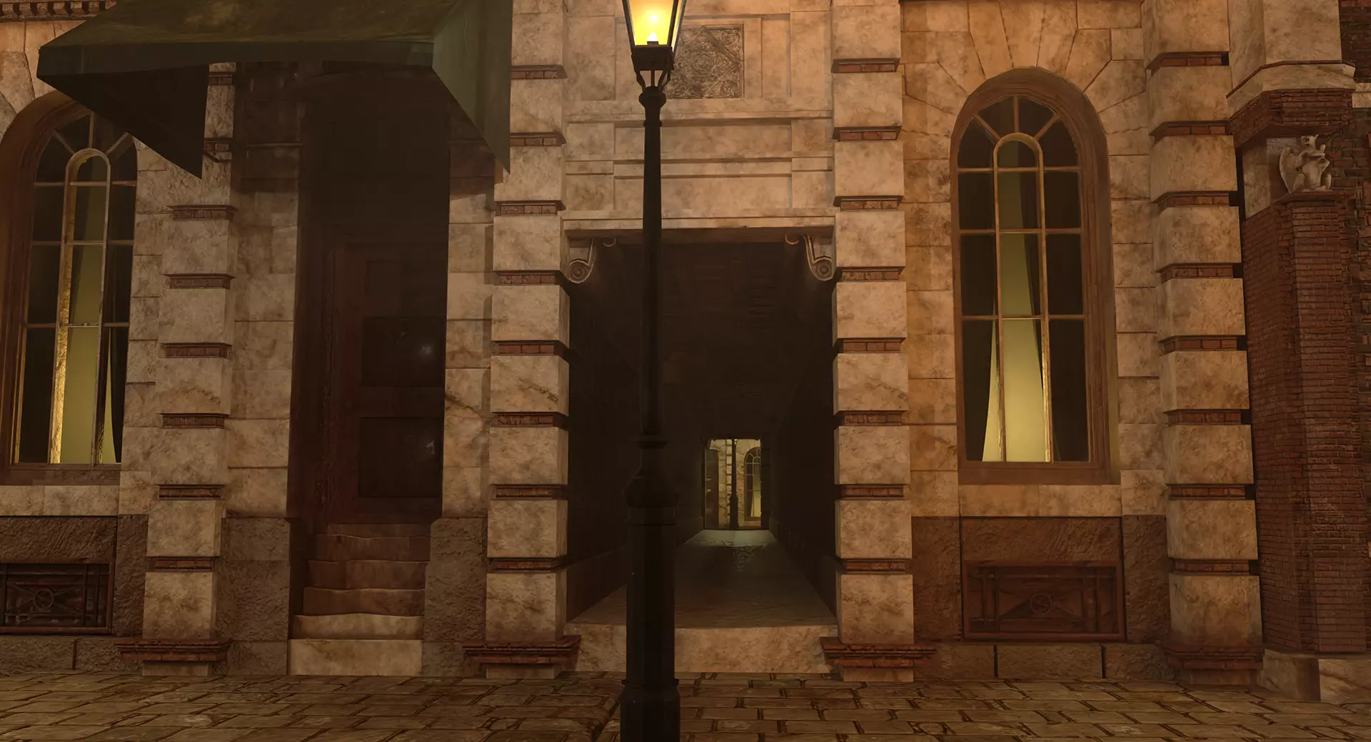 221b Baker Street Consulting Room and Victorian London Asset Pak 3D model_110