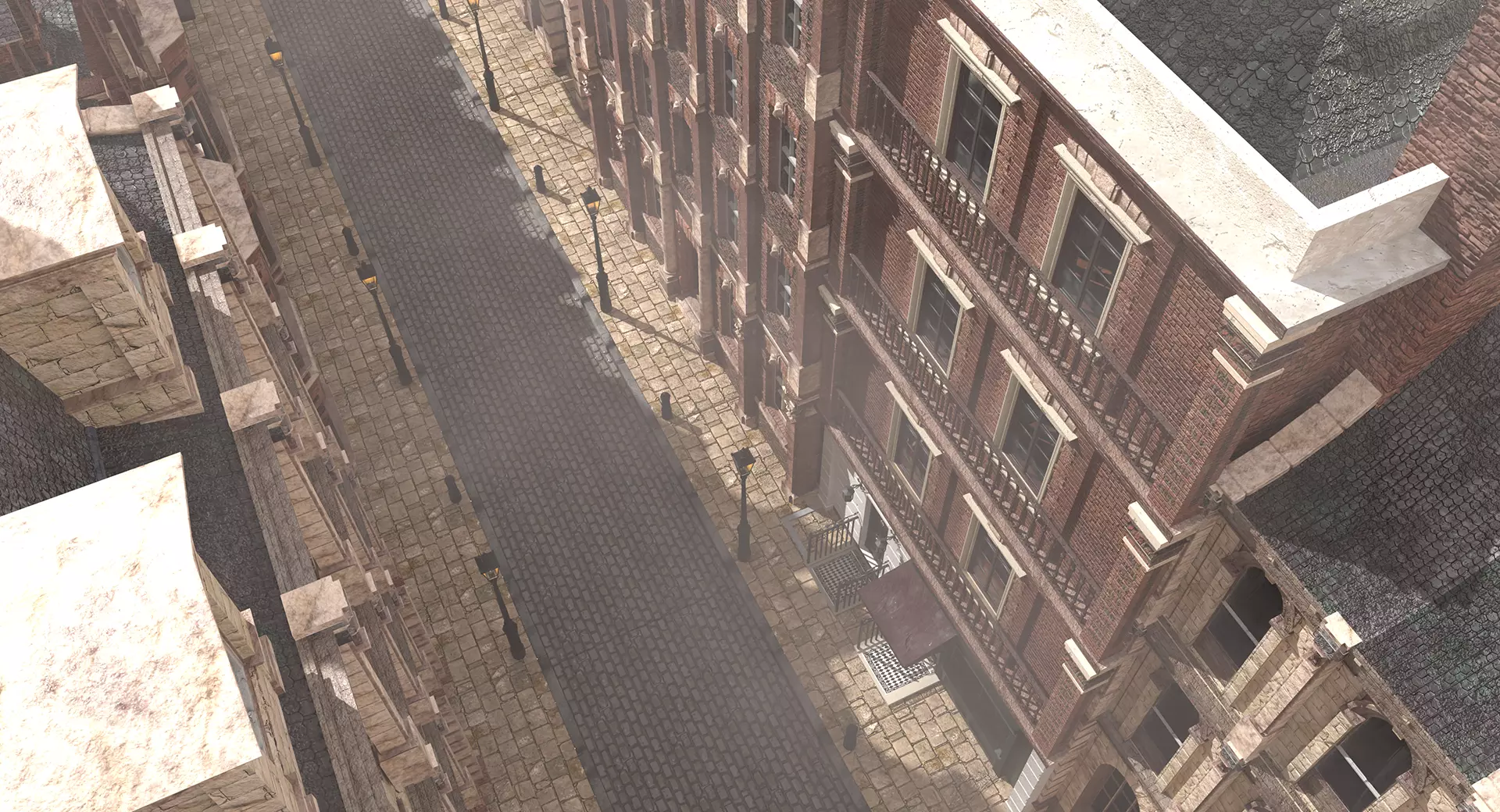 221b Baker Street Consulting Room and Victorian London Asset Pak 3D model_85