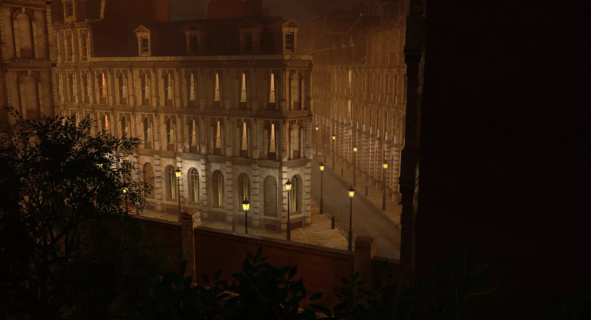 221b Baker Street Consulting Room and Victorian London Asset Pak 3D model_90