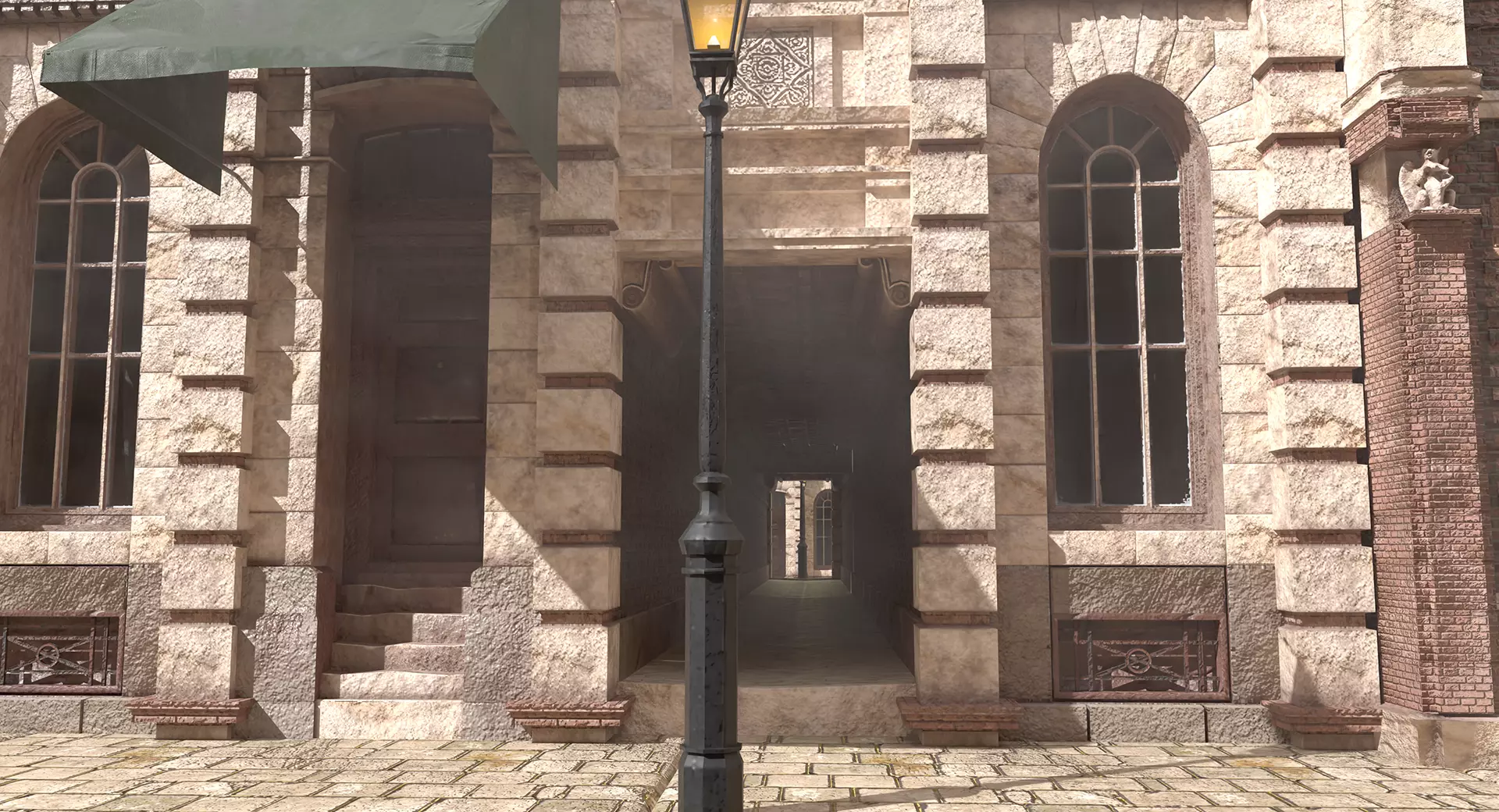 221b Baker Street Consulting Room and Victorian London Asset Pak 3D model_109