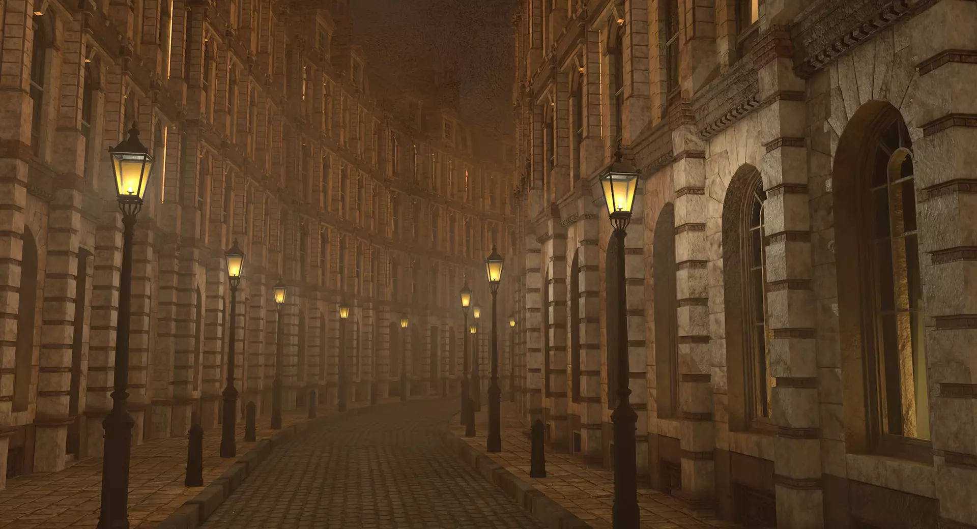 221b Baker Street Consulting Room and Victorian London Asset Pak 3D model_66