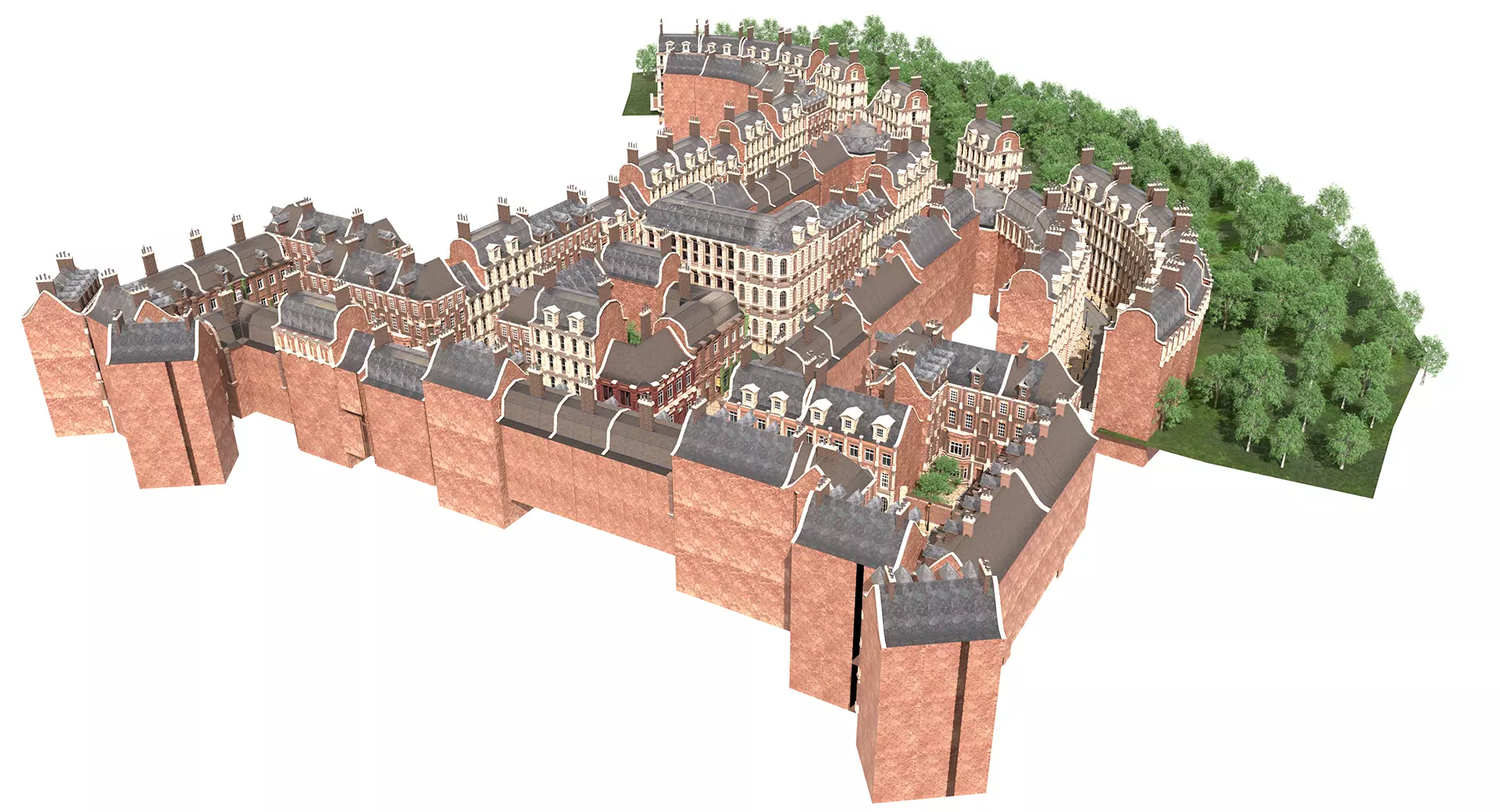 221b Baker Street Consulting Room and Victorian London Asset Pak 3D model_50