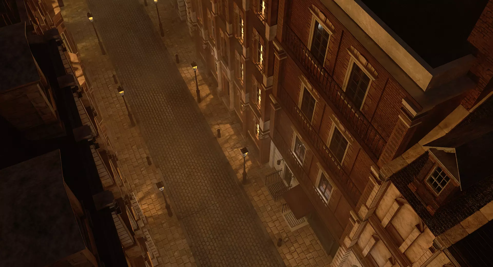 221b Baker Street Consulting Room and Victorian London Asset Pak 3D model_86